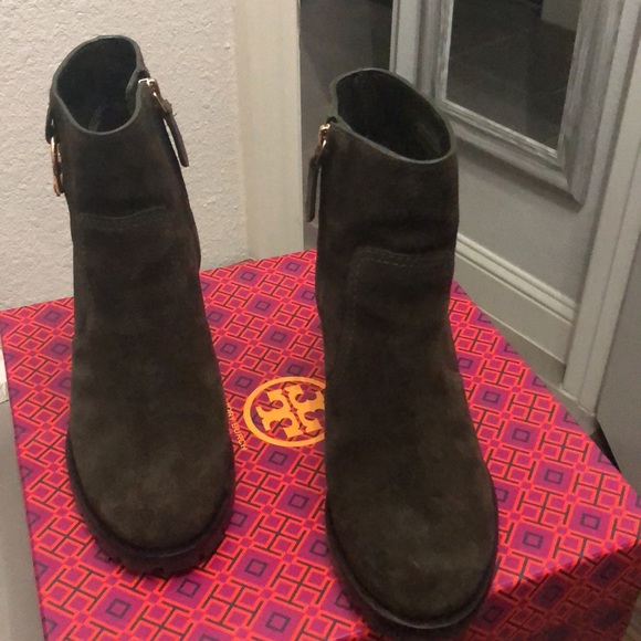 Tory Burch Sofia Lug Bootie - Picture 3 of 8